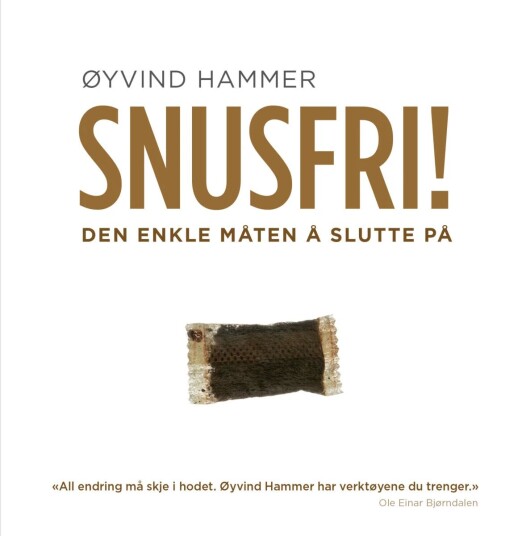 Snusfri! Boken for å slutte med snus av Øyvind Hammer