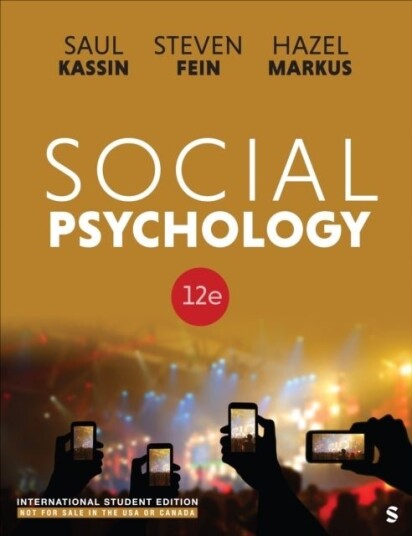 Social Psychology International Student Edition