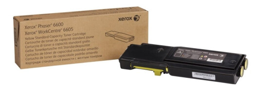 Xerox - Gul - Original - Tonerpatron - For Phaser 6600Dn 6600N 6600V_Dnm Workcentre 6505V_Dnc 6605Dn 6605N 6605V_Dnc