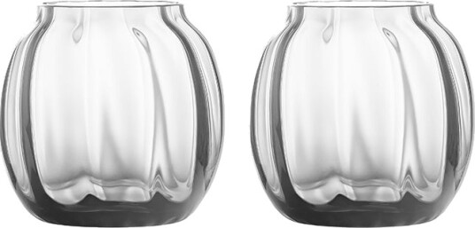 Hadeland Glassverk Ella Lyslykt 9cm Klar 2pk