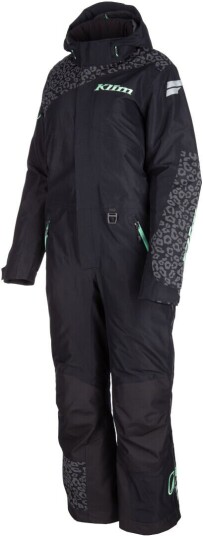 Klim Vailside Leo Damer ett stykke snøscooterdrakt S Svart Grå Grønn Klim Vailside Leo Damer ett stykke snøscooterdrakt S Svart Grå Grønn