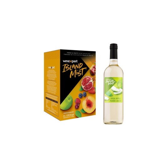 Green Apple Island Mist vinsett for 23 liter fruktvin