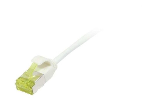 Patchkabel Rj45 Cat6a 500Mhz 5M Hvit Uftp Slimline Rund D38mm Tpelszhsuperflex Awg32 Med Cat7 Råkabel Synergy 21