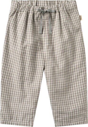 Wheat Trousers Lined Arne   GREYBROWN CHECK   86