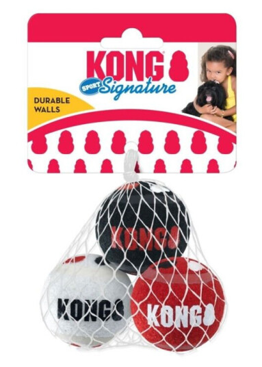 Kong Signature Sport Balls 3-Pack 5.5Cm S