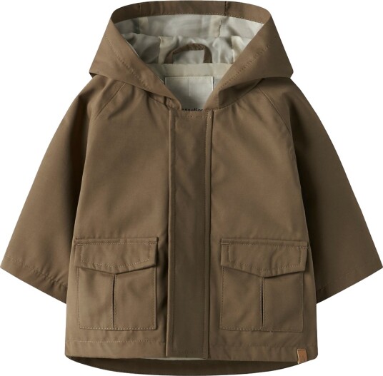 Lil"Atelier Nbmgolo Neo Loose Jacket Fo Lil Brown 68 Lil"Atelier Nbmgolo Neo Loose Jacket Fo Lil Brown 68