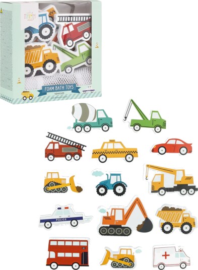 A Little Lovely Company Badeleker Vehicles