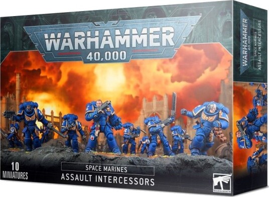 Games Warhammer 40K Space Marines Assault Intercessors