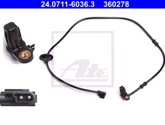 ABS sensor ATE 24.0711-6036.3 ABS sensor ATE 24.0711-6036.3