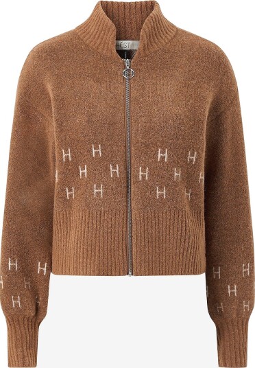 Hést Kardigan Märtha Short Jacket Bronse