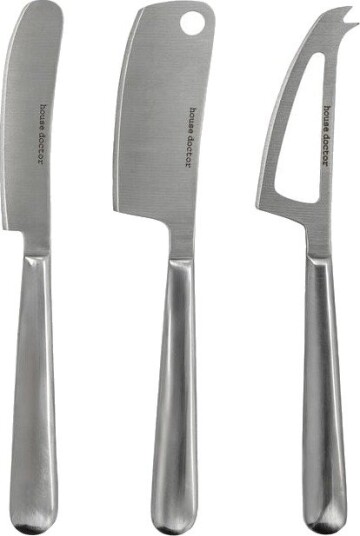 house doctor Cheese Knives Hdcheese Silver SILVER KNIFE:L:17.6 cm.W:3.6 cm.KNIFE house doctor Cheese Knives Hdcheese Silver SILVER KNIFE:L:17.6 cm.W:3.6 cm.KNIFE
