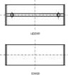 KOLBENSCHMIDT 77753610 Veivaksellagersett