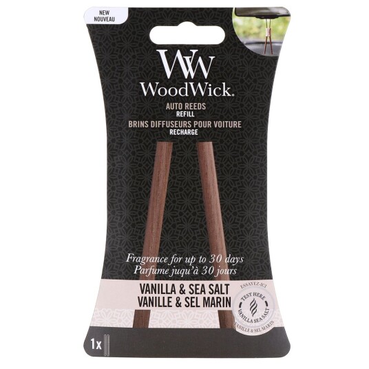 Woodwick Auto Reeds Refil - Vanilla & Sea Salt