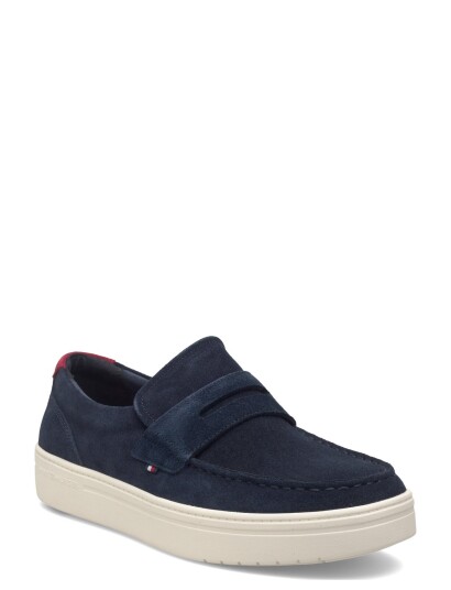 Tommy Hilfiger Modern Light Hybrid Suede Loafer Navy 46 Tommy Hilfiger Modern Light Hybrid Suede Loafer Navy 46