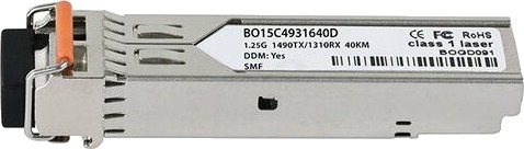 Blueoptics Glc-Bx40-Da-I Fiberoptikk 1250 Mbit/S Sfp Lc Bx-D 40000 M