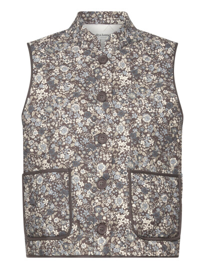 Lollys Laundry Cairoll Quilted Vest   Multi/patterned   XS