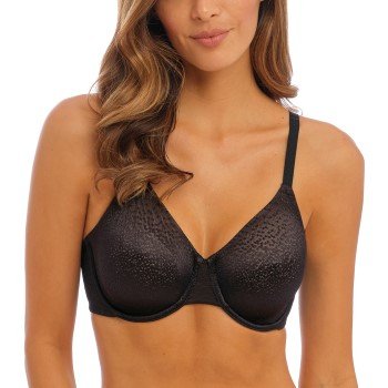 Wacoal BH Back Appeal Underwire Bra Svart nylon D 90 Dame