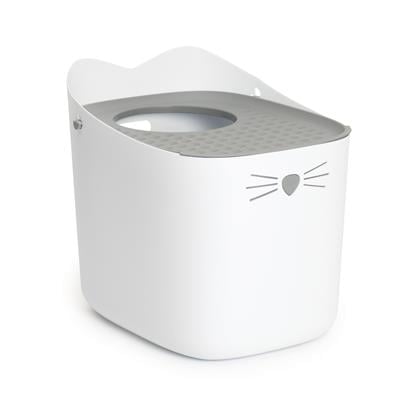 Catit Pixi Litter Box White/Grey Catit Pixi Litter Box White/Grey