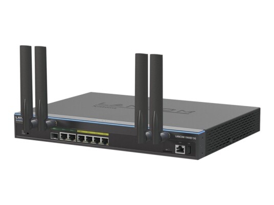 Lancom 1900Ef-5G - Ruter - Wwan - 4-Portssvitsj - Gige - Wan-Porter: 3 - 5G - Rackmonterbar Lancom 1900Ef-5G - Ruter - Wwan - 4-Portssvitsj - Gige - Wan-Porter: 3 - 5G - Rackmonterbar