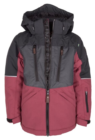Lindberg Kids' Alpine Winter Jacket Black/Cerise 110