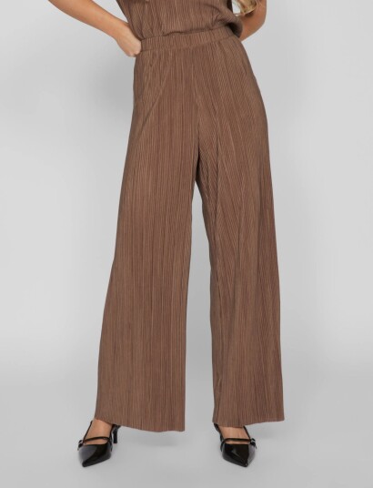 Vila Viplisa Hw Loose Pants Noos Brown XS Vila Viplisa Hw Loose Pants Noos Brown XS
