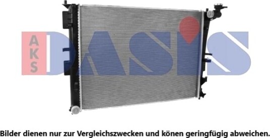 AKS DASIS 560103N Radiator motorkjøling