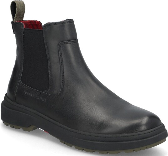 Tommy Hilfiger Hilfiger Outdoor Warm Lth Chel BLACK 44
