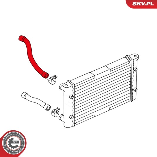 Radiatorslange ESEN SKV 24SKV361