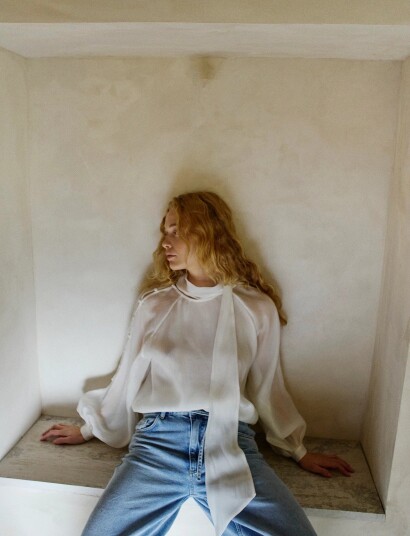 Copenhagen Muse Cmtilly Blouse   Cream   S