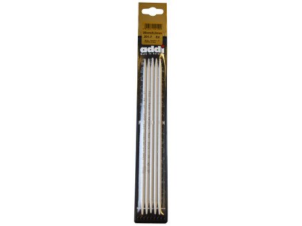 Addi Strømpepinner Aluminium 20 cm 5,00 mm / 7.9in US8