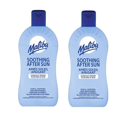 Malibu 2 x Soothing After Sun Lotion 400 ml