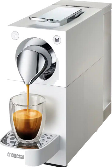 Cremesso | Una Automatisk kapselmaskin Hvit