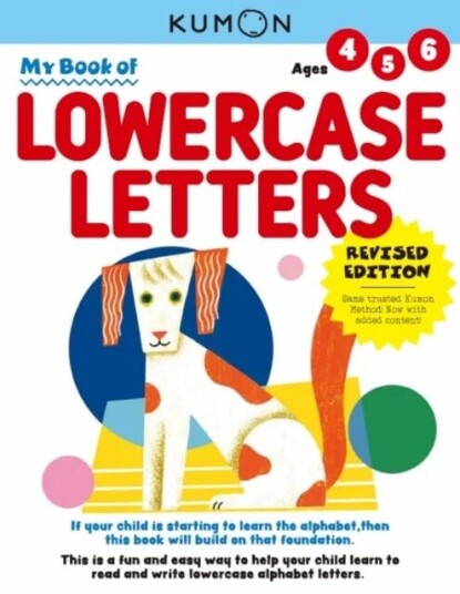 My Book Of Lowercase Letters Av Kumon