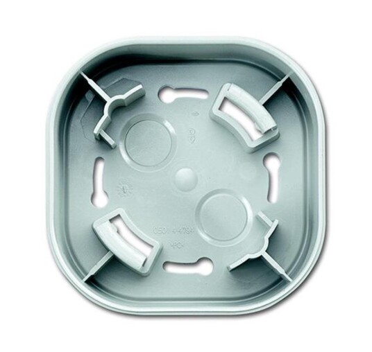 Abb 6132 0 0354 Takboks utenpåliggende normal 6131/39 Svart Belysning