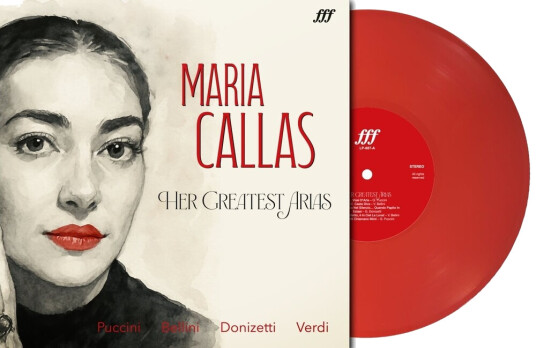 Maria Callas: The Greatest Hits Red Vinyl