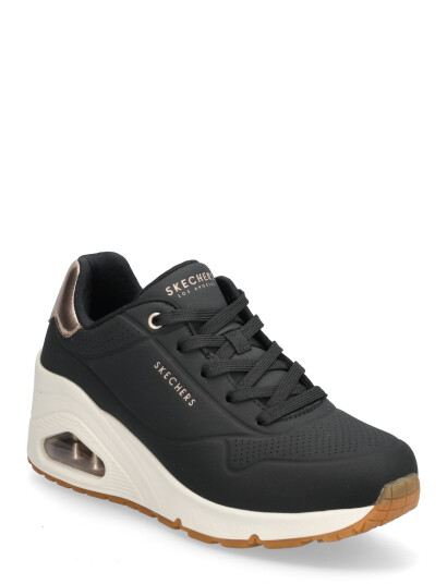 Skechers Uno Wedge Hi Steps Black 40