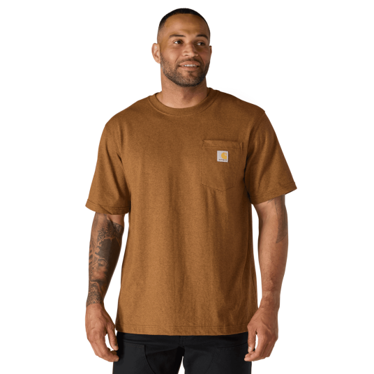 Carhartt Dearborn Relaxed Pocket T Shirt Men Carhartt Brown XS XS