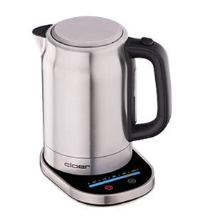 Cloer 4459 Kjele 1.7 Liter 2.2 Kw Matt Rustfritt Stål / Svart