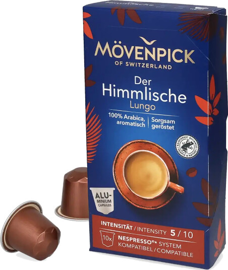 Mövenpick | Der Himmlische Lungo 10 kapsler til Nespresso®