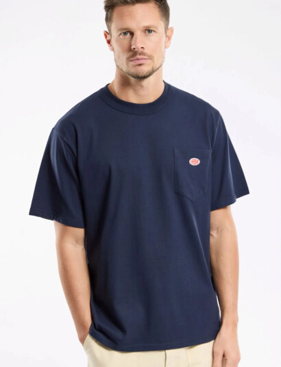 Armor Lux Heritage Pocket T Shirt Gots Navy S