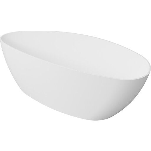Westerbergs Ellipse 1600 badekar 1570x705 mm, Frittstående, Hvit