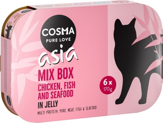 Cosma Asia I Gelé Blandet Pakke 24 X 170 G