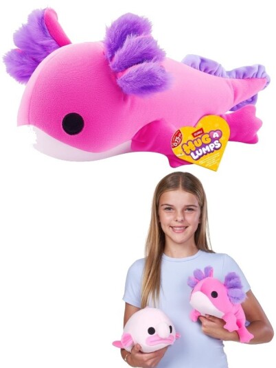 Zuru Hug A Lumps Small Axolotl Bamse 35cm