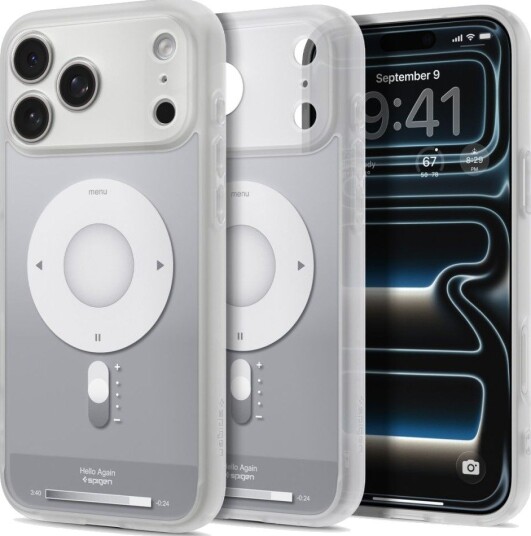 Spigen Ultra Hybrid MagSafe Etui i Sølv for iPhone 17/18 Pro Max