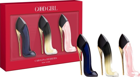 Carolina Herrera Set Good Girl Edp 7 Ml + Blush Edp 7 Ml + Jasmine Absolute Edp 7 Ml CLEAR 1 UNIT