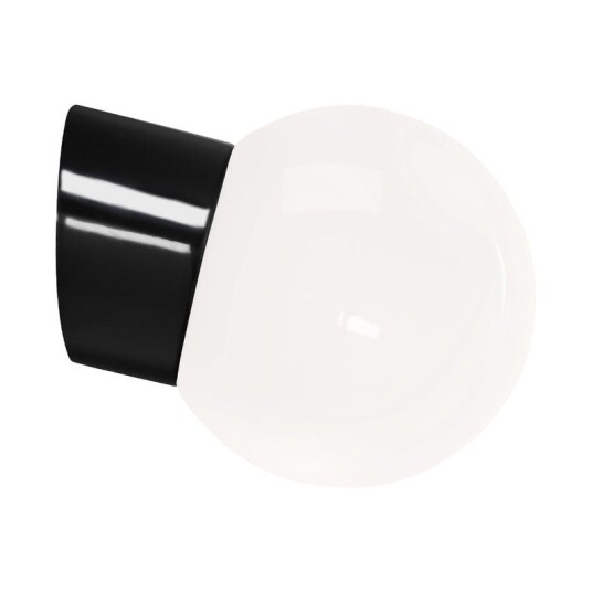 Ifö Electric Ab Globe 150 Blank Opal Vegglampe E27 Skrå IP54 6044 540 16 Ifö Electric Ab Globe 150 Blank Opal Vegglampe E27 Skrå IP54 6044 540 16