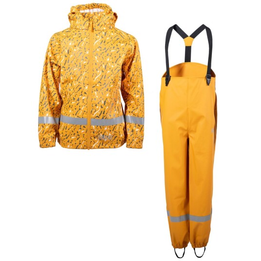 Urberg Malme Pu Rain Set Kid's Sunflower 110/116 Urberg Malme Pu Rain Set Kid's Sunflower 110/116