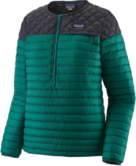 Patagonia Alplight Down Pullover Women Borealis Green Borealis Green M
