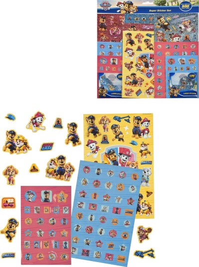 Disney Paw Patrol Klistremerkesett