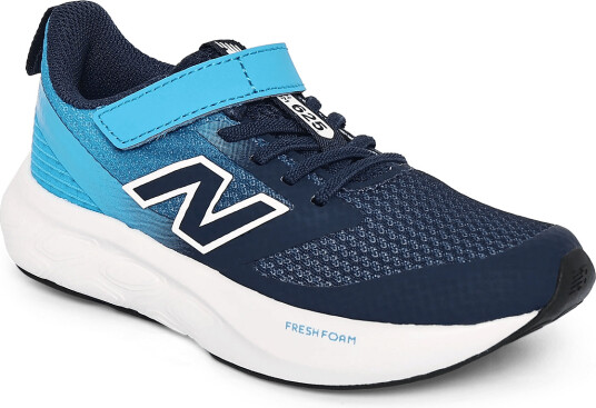New Balance New Balance Freshfoam 625 Kids Bungee Lace With Top Strap Navy 32.5